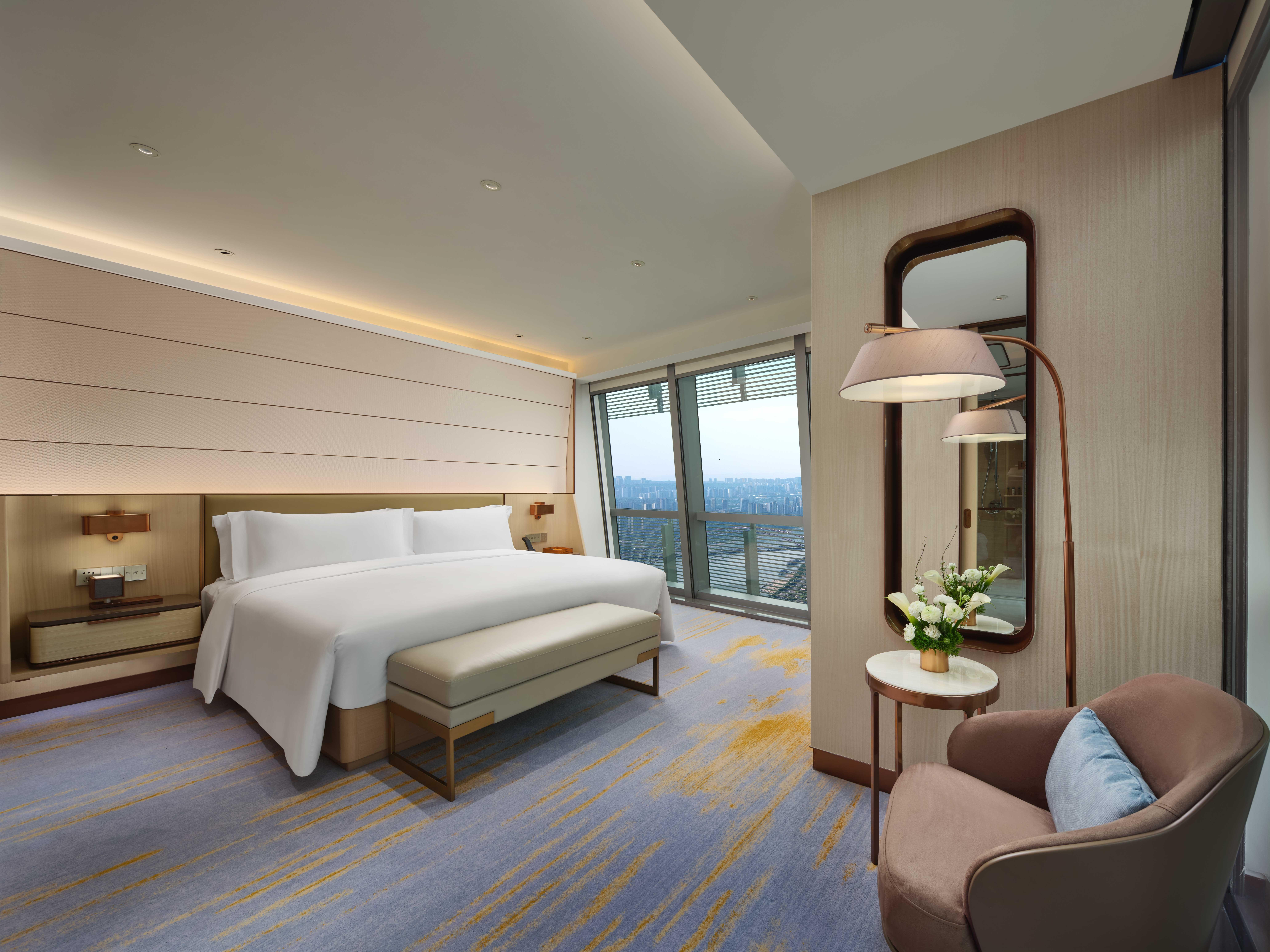 Intercontinental Chongqing Raffles City By Ihg Zewnętrze zdjęcie