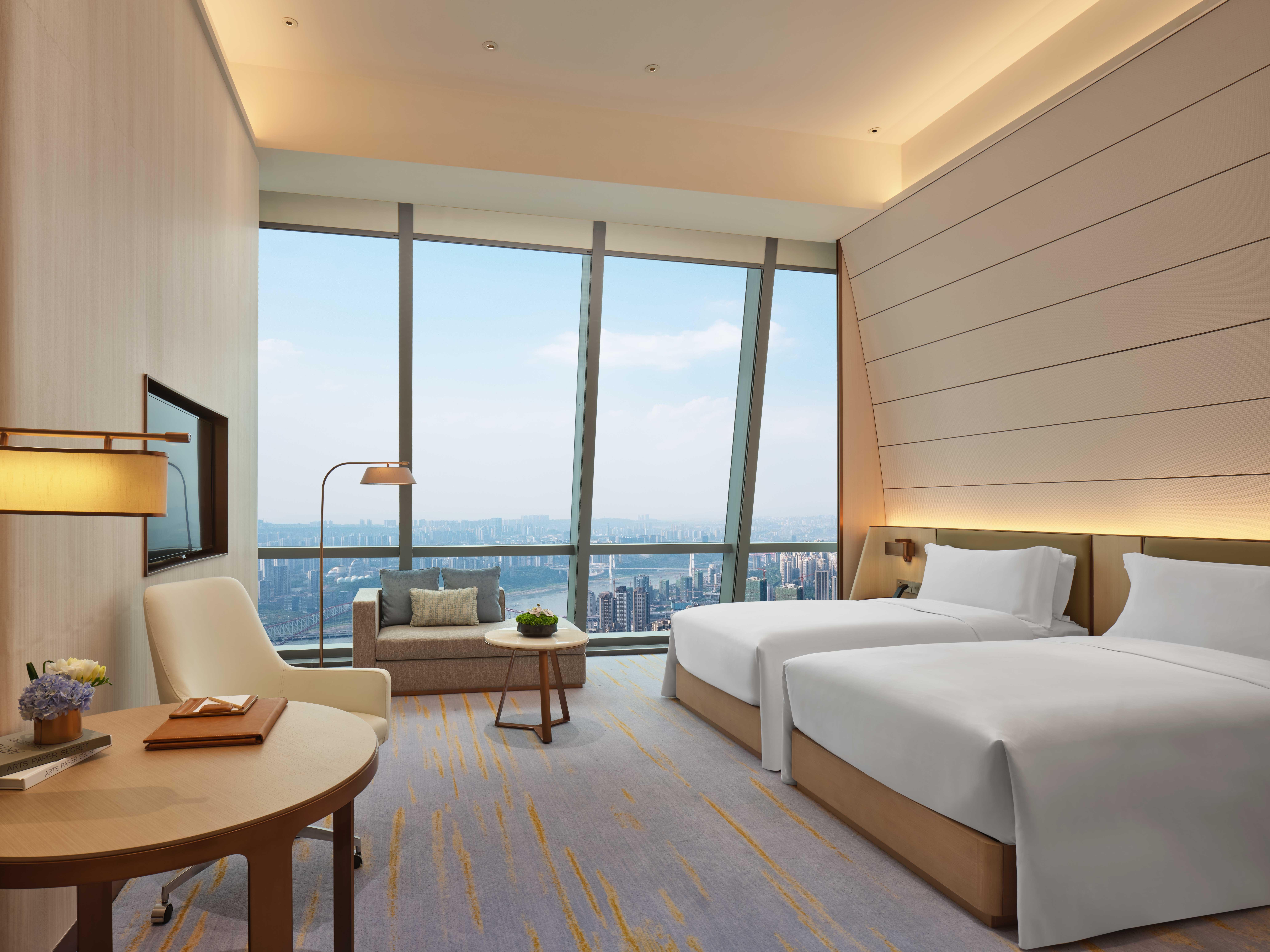 Intercontinental Chongqing Raffles City By Ihg Zewnętrze zdjęcie