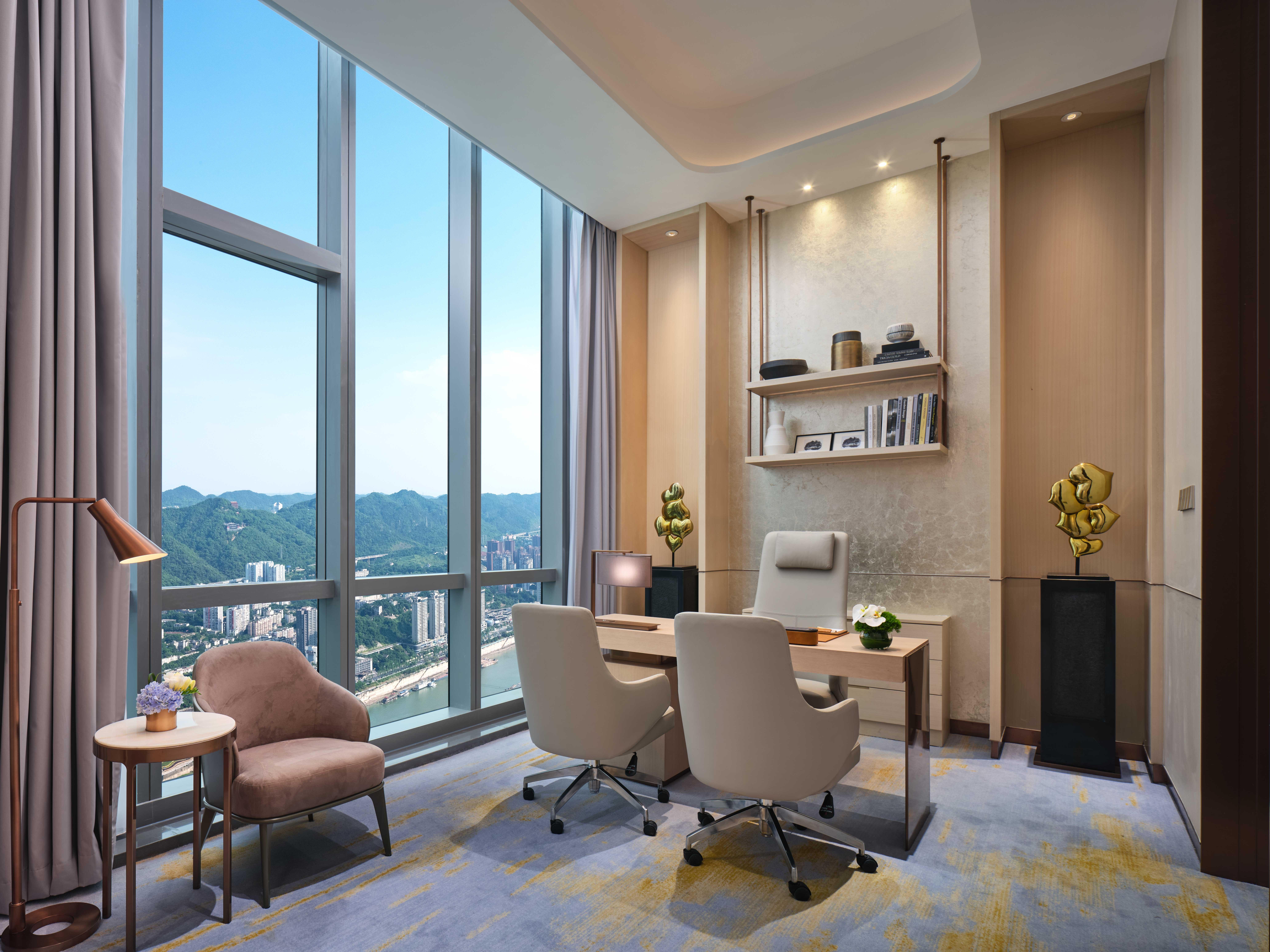 Intercontinental Chongqing Raffles City By Ihg Zewnętrze zdjęcie