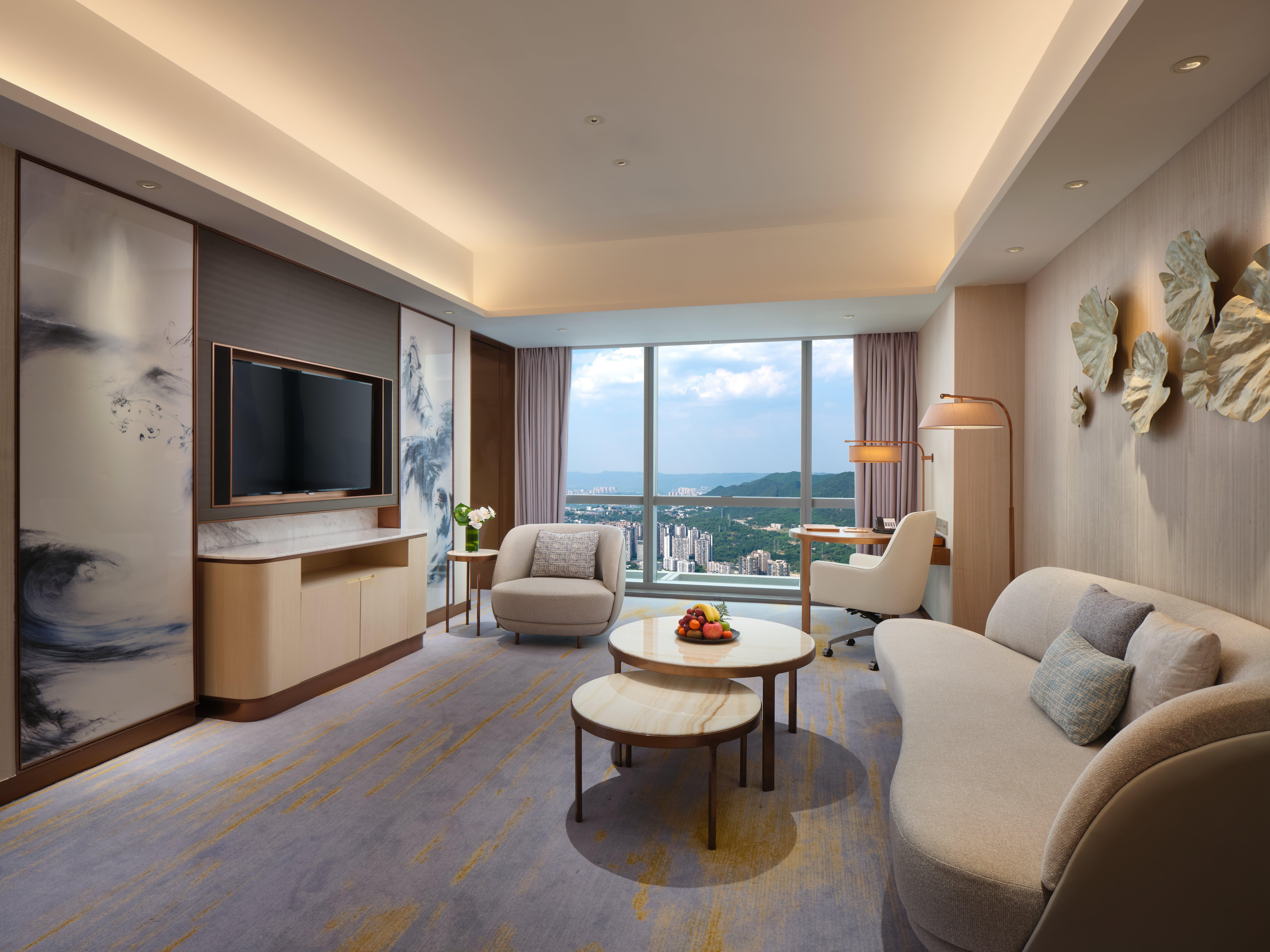 Intercontinental Chongqing Raffles City By Ihg Zewnętrze zdjęcie
