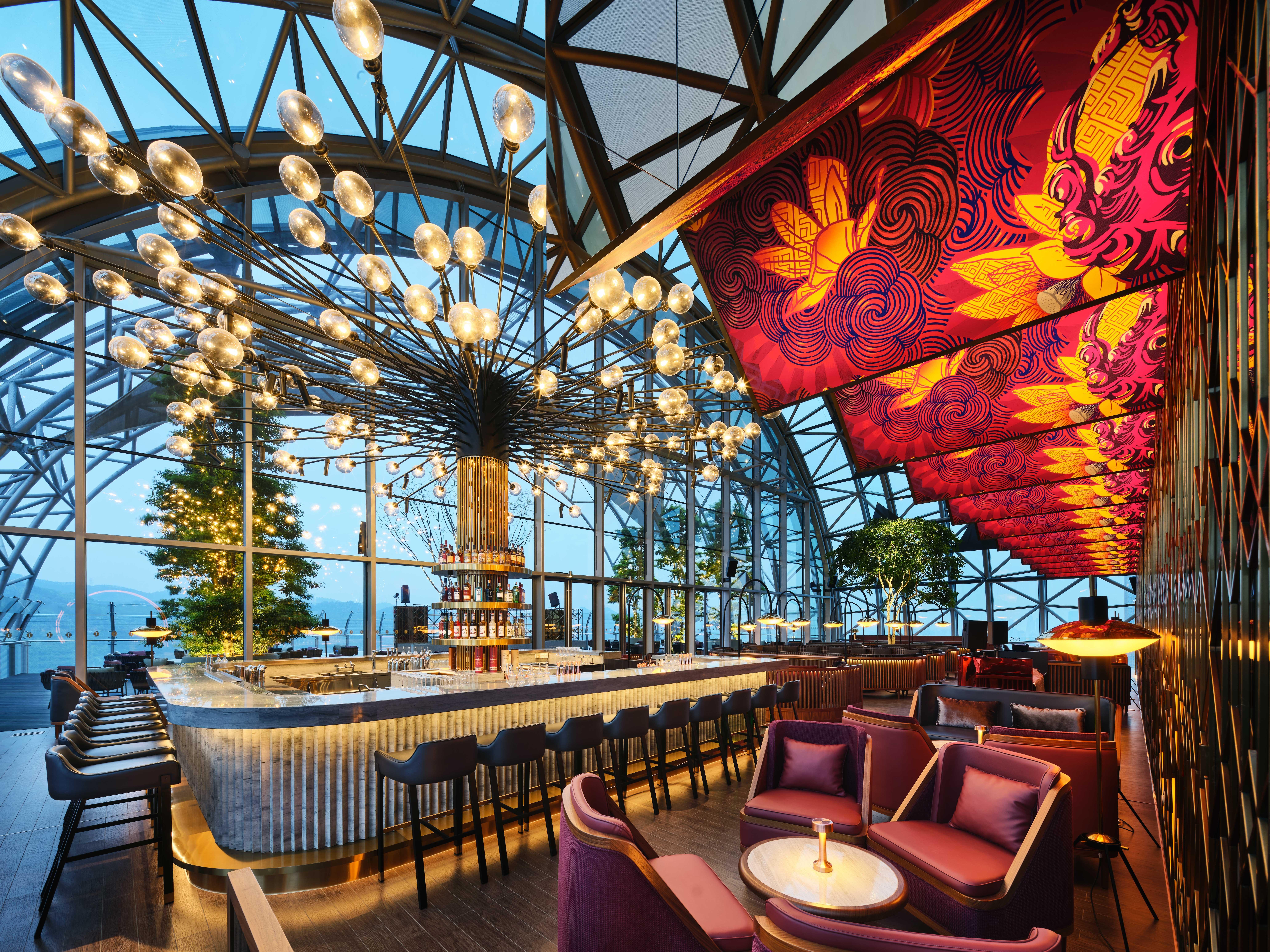 Intercontinental Chongqing Raffles City By Ihg Zewnętrze zdjęcie